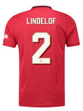 MUFC Lindelof 19/20 Club Font Home Jersey