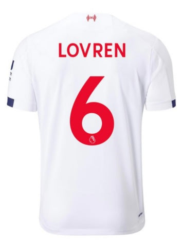 Dejan Lovren Liverpool 19/20 Away Jersey