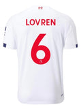 Dejan Lovren LFC 19/20 Away Jersey