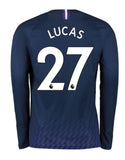 Lucas Moura Long Sleeve 19/20 Away Jersey