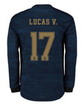 Lucas Vazquez Real Madrid LS 19/20 Away Jersey