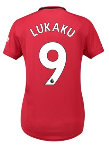 Manchester United Romelu Lukaku Women's 19/20 Home Jersey