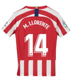 Atletico Madrid M.Llorente Youth 19/20 Home Jersey