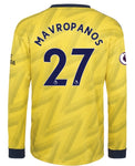 Konstantinos Mavropanos Arsenal Long Sleeve 19/20 Away Jersey