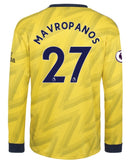 Arsenal Mavropanos Long Sleeve 19/20 Away Jersey