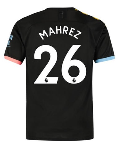 Riyad Mahrez Manchester City 19/20 Away Jersey