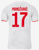 Mario Mandzukic 19/20 Away Jersey