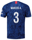 Marcos Alonso Chelsea 19/20 Club Font Home Jersey