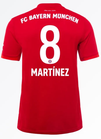 Javi Martinez Bayern Munich 19/20 Home Jersey