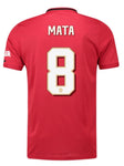 Juan Mata Manchester United 19/20 Club Font Home Jersey