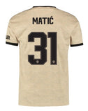 Manu Matic 19/20 Club Font Away Jersey
