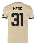 Nemanja Matic Manchester United 19/20 Club Font Away Jersey