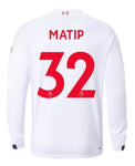 Joel Matip Liverpool 19/20 Away Long Sleeve Jersey