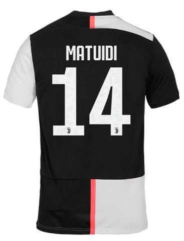 Blaise Matuidi Juventus 19/20 Home Jersey