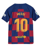 FC Barcelona Lionel Messi Kids 19/20 Home Jersey