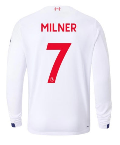 James Milner Liverpool 19/20 Away Long Sleeve Jersey
