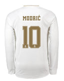 Luka Modric Real Madrid Long Sleeve 19/20 Home Jersey