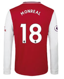 Nacho Monreal Long Sleeve 19/20 Home Jersey