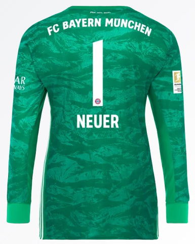 Manuel Neuer Bayern Munich 19/20 Goalkeeper Jersey