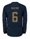 Nacho Real Madrid Long Sleeve 19/20 Away Jersey