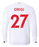 Divock Origi Liverpool 19/20 Away Long Sleeve Jersey
