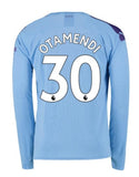 Man City Otamendi LS 19/20 Home Jersey