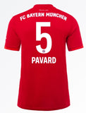 Benjamin Pavard Bayern Munich 19/20 Home Jersey