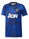 Manchester United 19/20 Pre-Match Shirt Blue