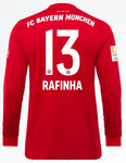 Rafinha Bayern Munich 19/20 Long Sleeve Home Jersey