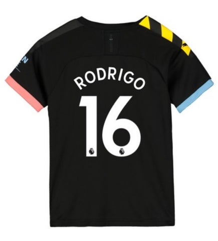 Rodrigo Hernandez Manchester City Youth 19/20 Away Jersey