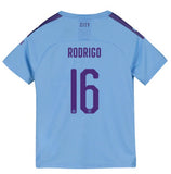 MCFC Rodrigo Youth 19/20 Club Font Home Jersey