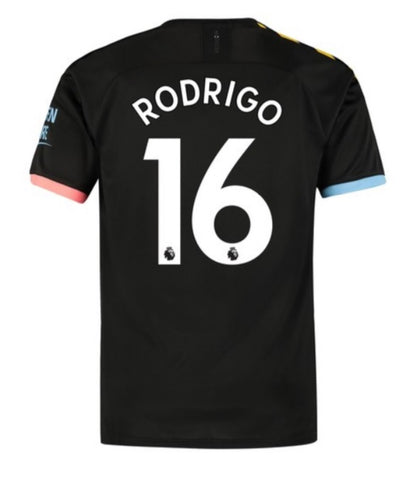 Rodrigo Hernandez Manchester City 19/20 Away Jersey