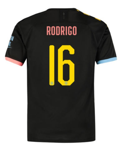 Rodrigo Hernandez Manchester City 19/20 Club Font Home Jersey