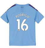 Rodrigo Hernandez Manchester City Kids 19/20 Home Jersey