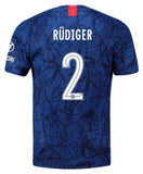 Chelsea Rudiger 19/20 Club Font Home Jersey