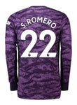 Sergio Romero Manchester United 19/20 Home Goalkeeper Jersey
