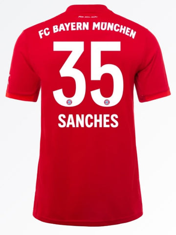 Renato Sanches Bayern Munich 19/20 Home Jersey