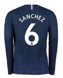 Davinson Sanchez Tottenham Hotspur Long Sleeve 19/20 Away Jersey
