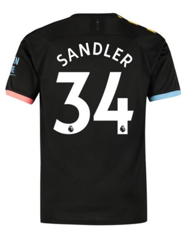 Philippe Sandler Manchester City 19/20 Away Jersey