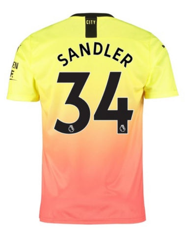 Philippe Sandler Manchester City 19/20 Third Jersey