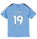 Man City Sane Youth 19/20 Home Jersey