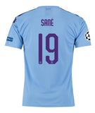 Man City Sane UEFA 19/20 Home Jersey