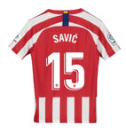 Stefan Savic Atletico Madrid Youth 19/20 Home Jersey