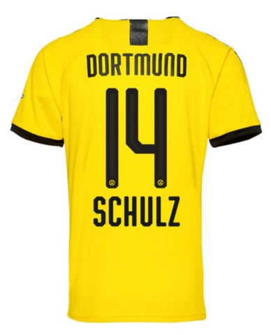 Nico Schulz Borussia Dortmund 19/20 Home Jersey
