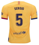 Barca Sergio 19/20 Away Jersey