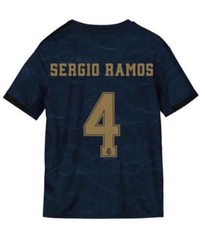 Sergio Ramos Real Madrid Youth 19/20 Away Jersey