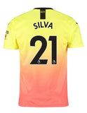 David Silva Manchester City 19/20 Third Jersey