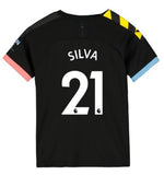 Manchester City Silva Kids 19/20 Away Jersey