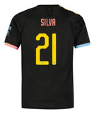 Manchester City Silva 19/20 Away Jersey Cup Print