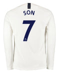 Son Heung-min Tottenham Hotspur Long Sleeve 19/20 Home Jersey